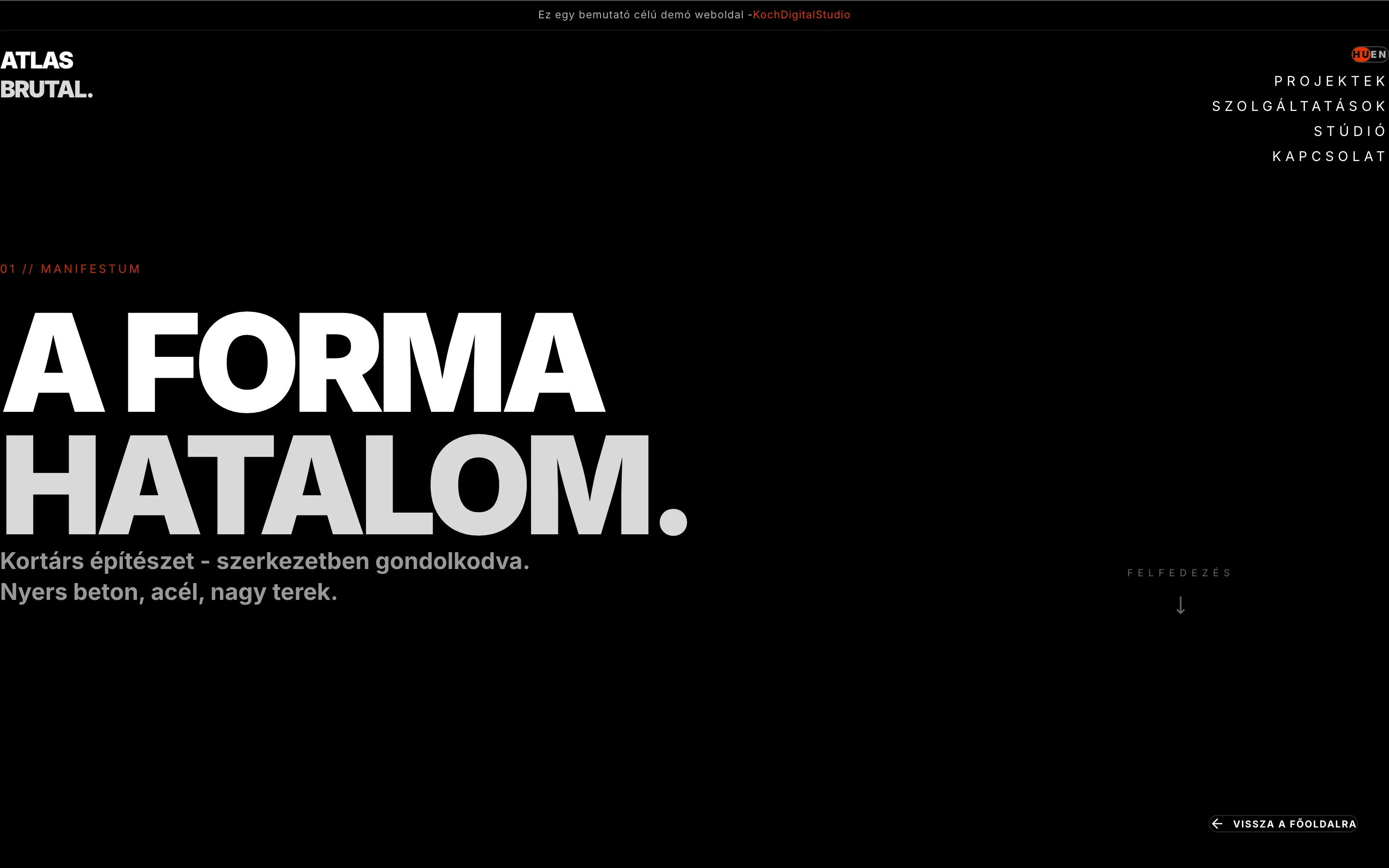 ATLAS BRUTAL Studio — Contemporary Architecture (DEMO) screenshot 1