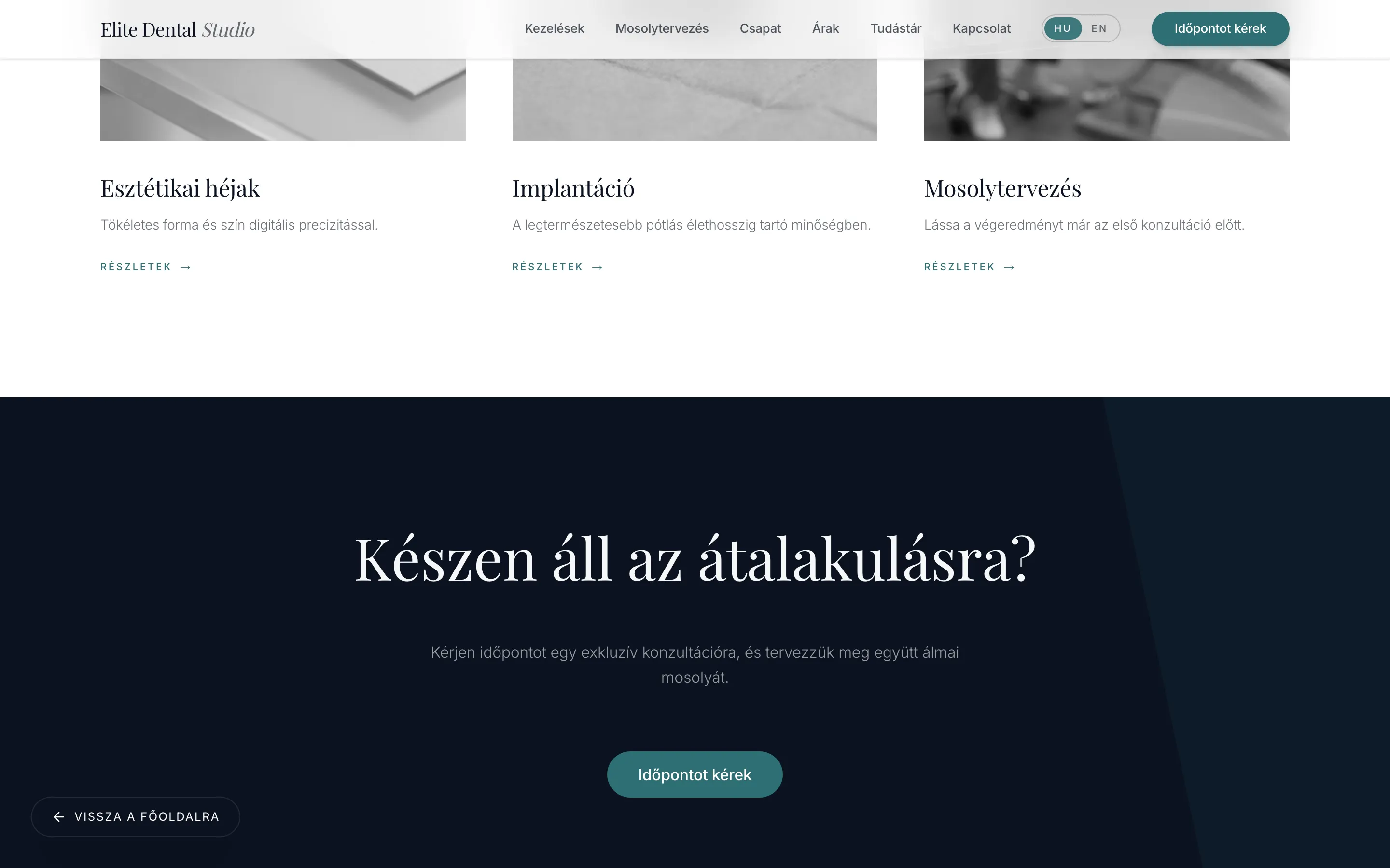 Elite Dental Esztétikai Stúdió (DEMO) screenshot 5
