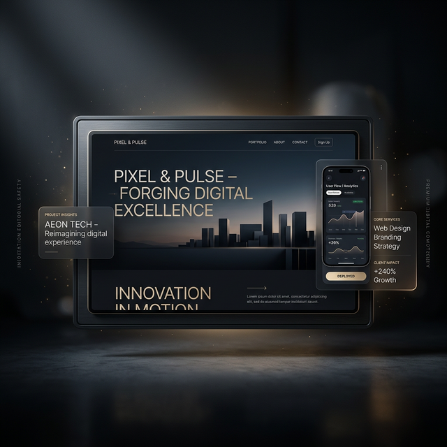 Nova Studio — Cinematic Agency Demo screenshot 1