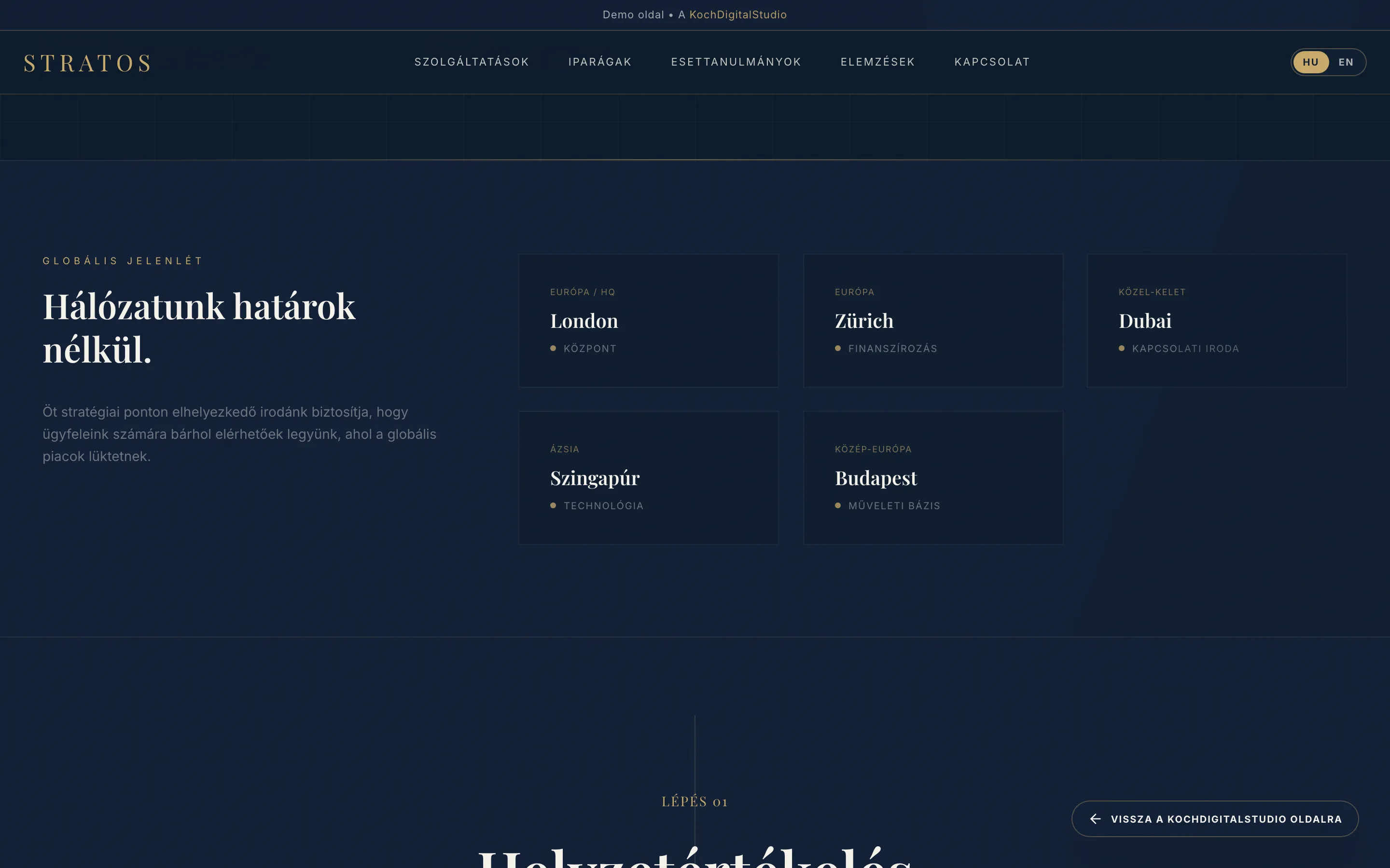 STRATOS Executive Advisory (DEMO) screenshot 3