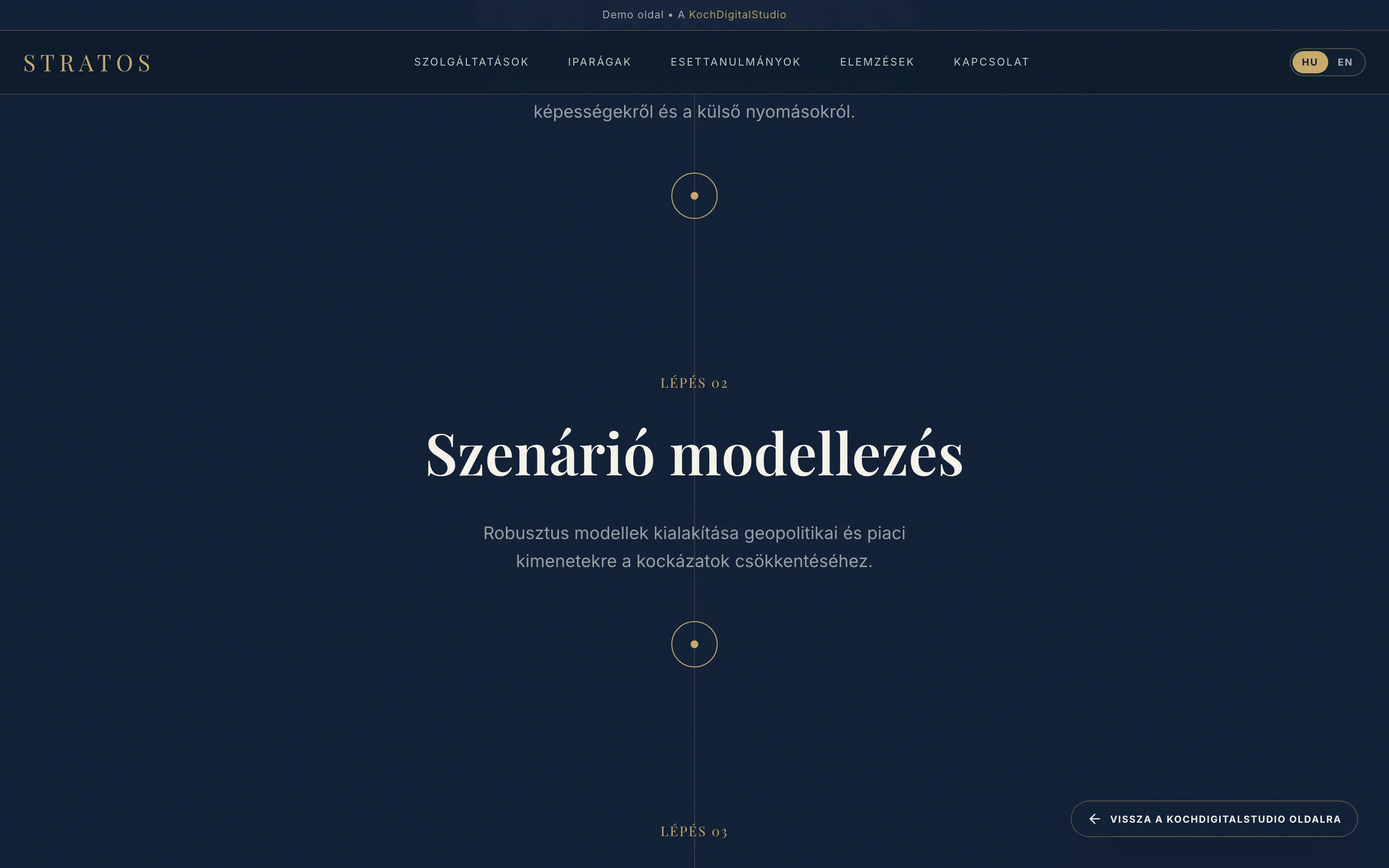 STRATOS Executive Advisory (DEMO) screenshot 4