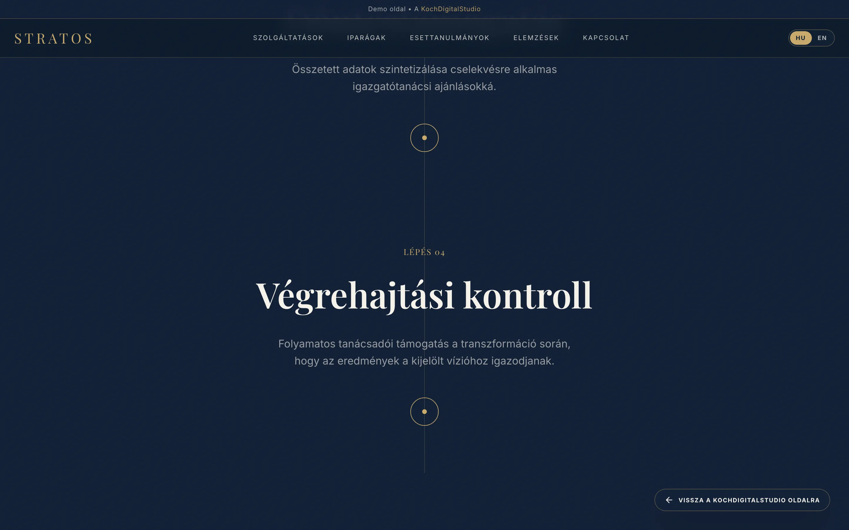 STRATOS Executive Advisory (DEMO) screenshot 5