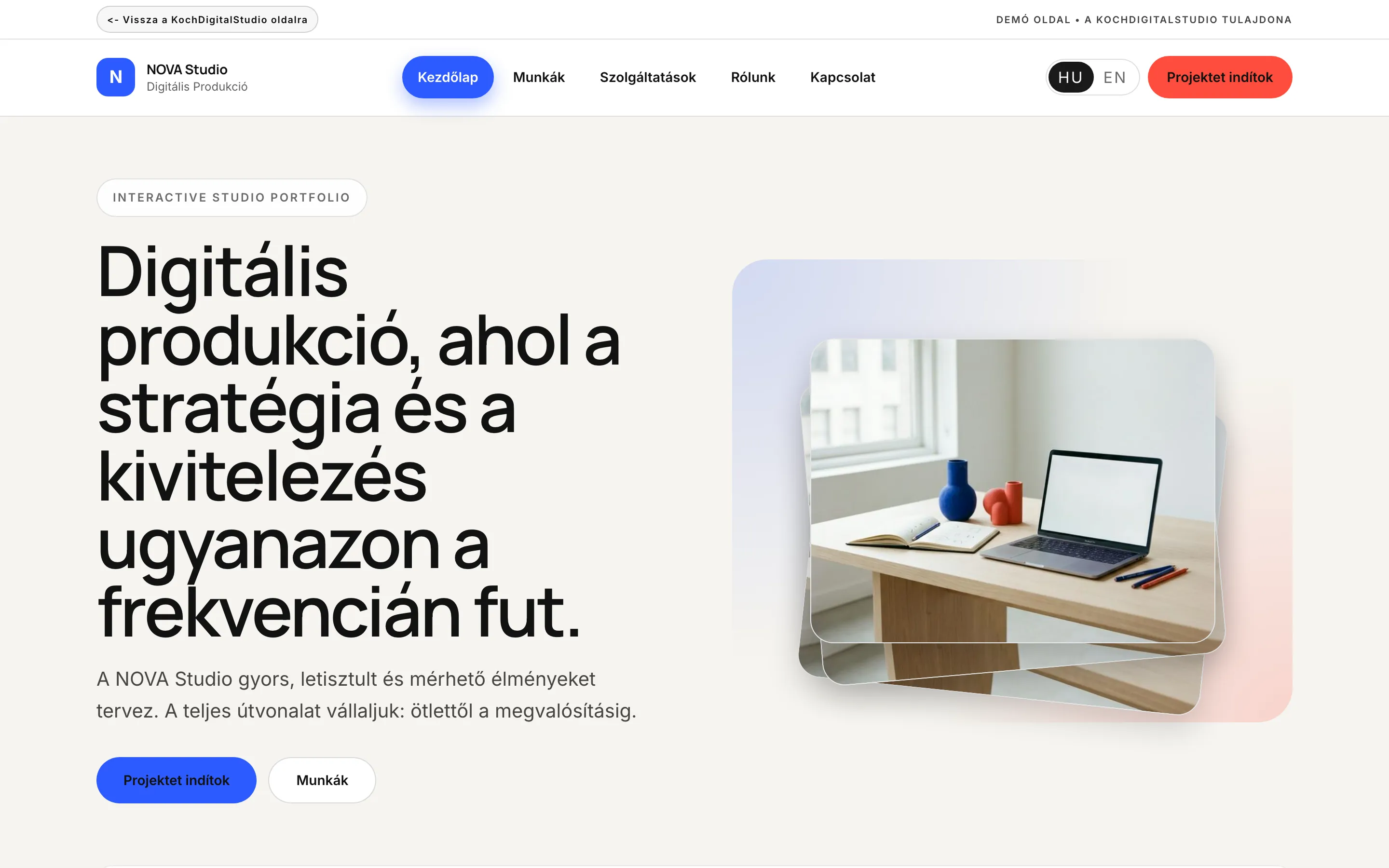 NOVA Studio — Digital Production screenshot 1